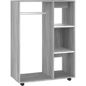 vidaXL Armoire Gris Sonoma 80x40x110 cm Bois composite