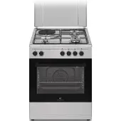 Continental Edison CECM60FCS Cuisinière Blanc