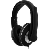 TNB CSMHS500 - HS-500 - Micro-casque filaire USB multimédia à réduction de bruit - Son HD - Noir