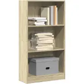 vidaXL Bibliothèque chêne sonoma 60x24x109 cm bois d'ingénierie