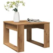 vidaXL Table d'appoint Artisan-Chêne 50x50x35 cm Bois composite