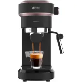 Cecotec Cafetière expresso Cafelizzia 890 Rose. Pour préparer des espressos et des cappuccinos, 1350 W, système Thermoblock, 20 bars