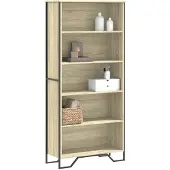vidaXL Bibliothèque chêne sonoma 80x31x169 cm bois d'ingénierie