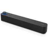 Atlantis Land P003-C0820-B haut-parleur soundbar Noir 2.0 canaux 20 W