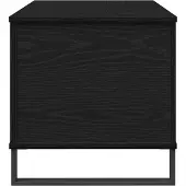 vidaXL Table basse en chêne noir 90X44.5X45 Cm Bois Lumarko