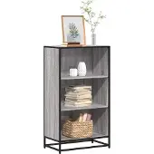 vidaXL Bibliothèque sonoma gris 60x35x107,5 cm bois d'ingénierie