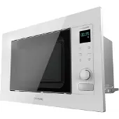 Cecotec Four à micro-ondes encastrable Grandheat 2090, finition blanche, avec écran tactile