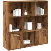 vidaXL Meuble vieux bois 98x29x97,5 cm bois d'ingénierie