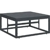 vidaXL Meuble de jardin anthracite 70 x 70,5 x 32 cm Acier