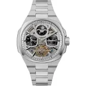Ingersoll Hommes Montre analogique Sport en acier inoxydable Montre-bracelet argent UIN15802