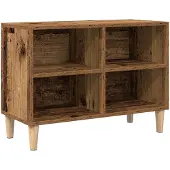 vidaXL Armoire TV vieux bois 69,5 x 30 x 50 cm Bois composite