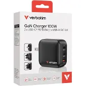 Verbatim 32230 Usb-a And Usb-c Wall Charger Clair