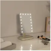 Livoo Miroir Maquillage.posable.led.16,5x22. -