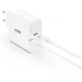 Urban Factory Chargeur secteur USB Type C 65 Watts Powee Blanc laqué