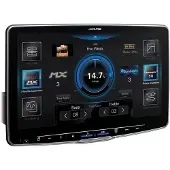 Alpine iLX-F115D : Autoradio 1-DIN (écran 11 pouces) avec CarPlay, Android Auto et DAB+