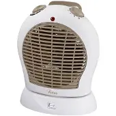 Ardes Baleno Fan Heater White 2000W 2 Power Levels Anti-Superheat