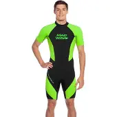 Madwave Opnwtr Hydrostar Dsss Sty Neoprene Short Sleeve Wetsuit Vert S Homme