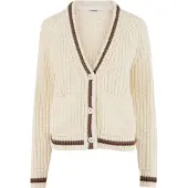 Noisy May Cardigan 'NMCharlie' crème / noir