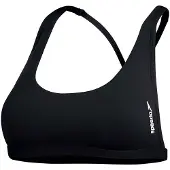 Speedo Solid Convertible Bikini Top Noir 2XS Femme