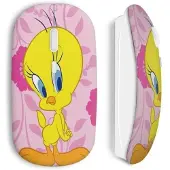 CAPACHEAP Souris Sans Fil Titi Pink Design