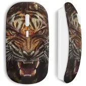 CAPACHEAP Souris Sans Fil Angry Tiger