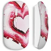 CAPACHEAP Souris sans Fil love Rouge