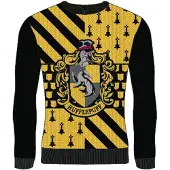 Harry Potter - Hufflepuff - Pull De Noël (Xxl)