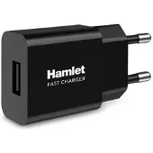 Hamlet XPWCU110 chargeur d'appareils mobiles Universel Noir Secteur Intérieure