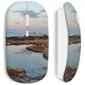 CAPACHEAP Souris sans fil mer paysage