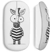 CAPACHEAP Souris sans fil zèbre