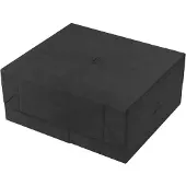 GameGenic Boîte de rangement pour 600+ cartes, noir, compartiments variables