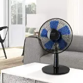 Taurus Ventilateur De Table Boreal 12 Elegance De 40cm 40w Noir