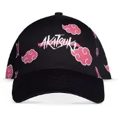 Difuzed Hommes, Casquette, Naruto Shippuden casquette baseball Akatsuki, Noir, (Taille unique)