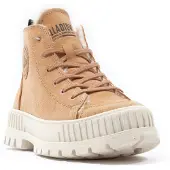 Palladium Bottines à lacets 'Pallashock' sépia