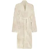 vidaXL Peignoir KINN Crème L Coton