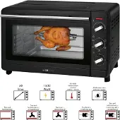 Clatronic Four multifonction 30L MBG 3728 Noir