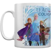 Disney Frozen 2 Tasse Lead With Courage Blanc