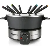 Taurus FF2 Appareil à fondue, 2L, Set à fondue, Noir, Argent