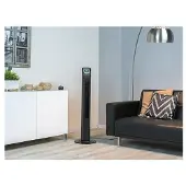 Sichler Haushaltsgeräte VENTILATEUR COLONNE AVEC IONISEUR ET OSCILLATEUR VT-375 NOIR