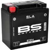 Bs Battery SLA Batterie sans entretien activée en usine - BTX14