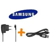 Generique Chargeur Secteur + Cable Data Samsung