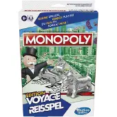 Hasbro Monopoly Grab & Go, Jeu de société, Simulation économique, 8 ans/ans
