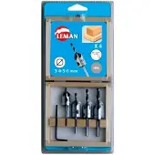 Leman 203.500.04 Coffret 4 fraisoirs