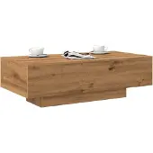 vidaXL Table basse Artisan-Chêne 100x49,5x31 cm Bois composite