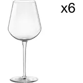 Bormioli Rocco Lot De 6 Verres À Vin, Transparent, 55 Cl