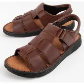 Purapiel Sandale Beira4 Marron