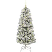 vidaXL Sapin de Noël Artificiel à Branches Articulées 150 cm PVC