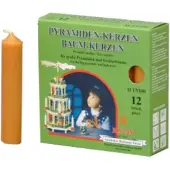 Knox Bougies pyramidales 17/100 - naturel 12 pcs. (12 pcs)