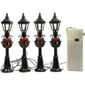 Bigbuy Lampes Scène Noël Led éclairage Miniature Pour Décorations De Noël -