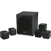 Mission M-CUBE+SE 5.1 systeem - Noir (Set, 150 W), Enceinte hifi + home cinéma, Noir